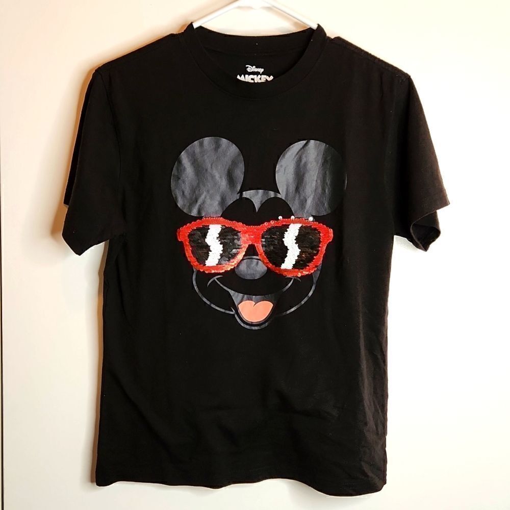 Disney Mickey flip sequins Tshirt, children's size XL 14/16